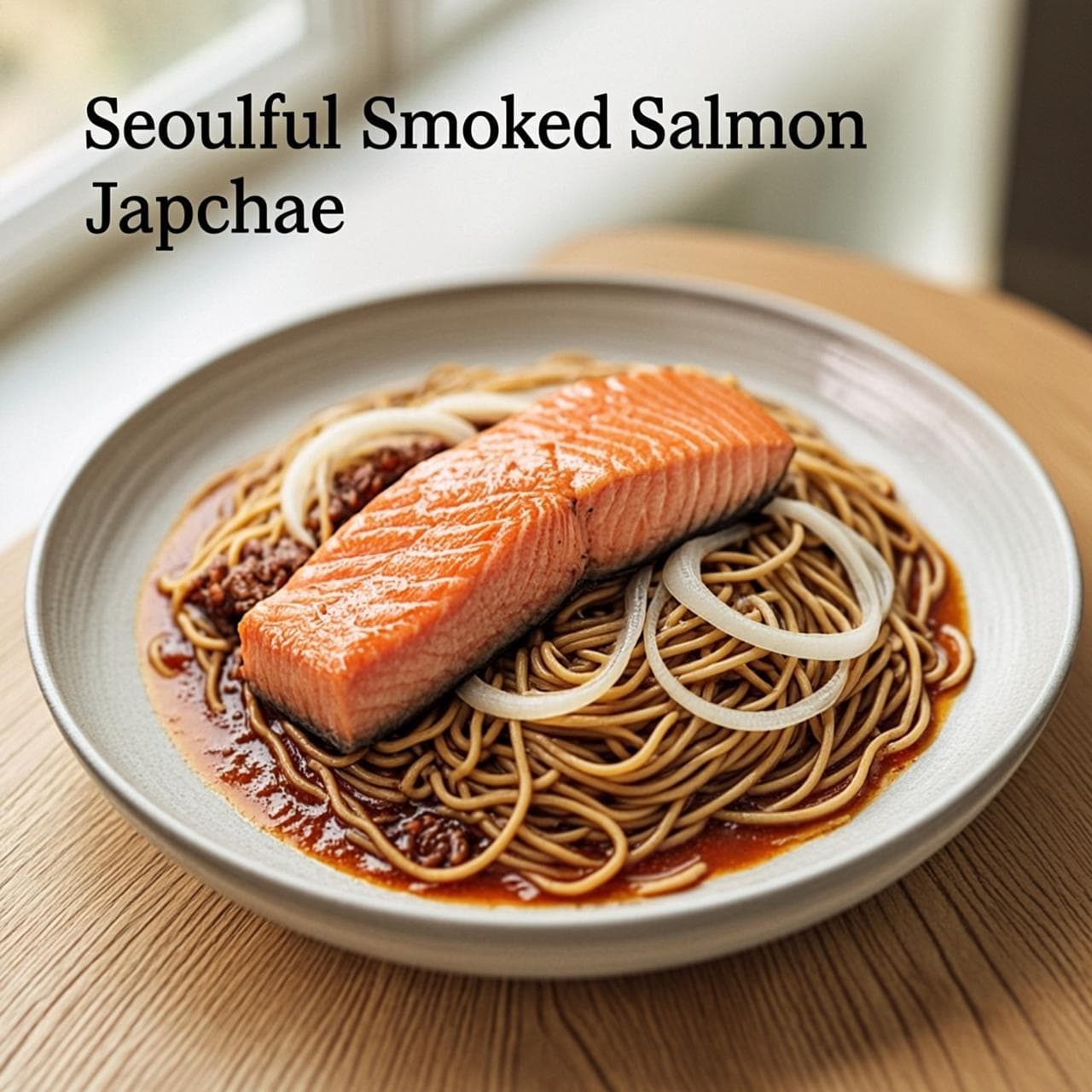 Photo of Seoulful Smoked Salmon Japchae