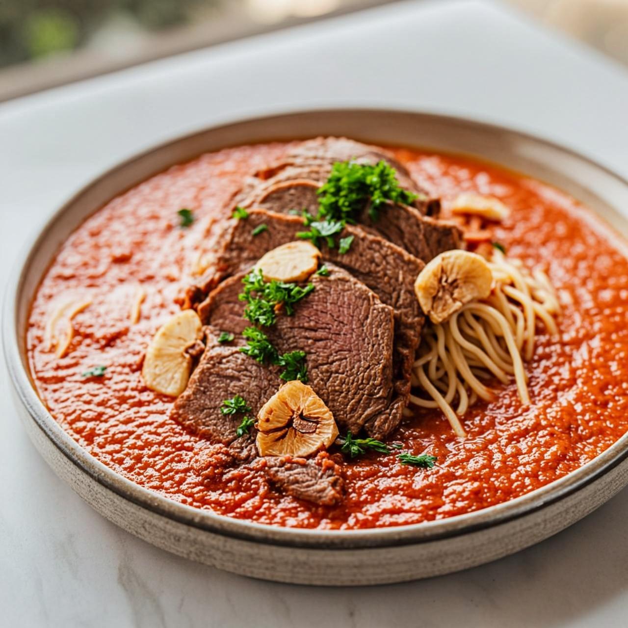Photo of Tandoori Beef Fajita Ramen Biryani
